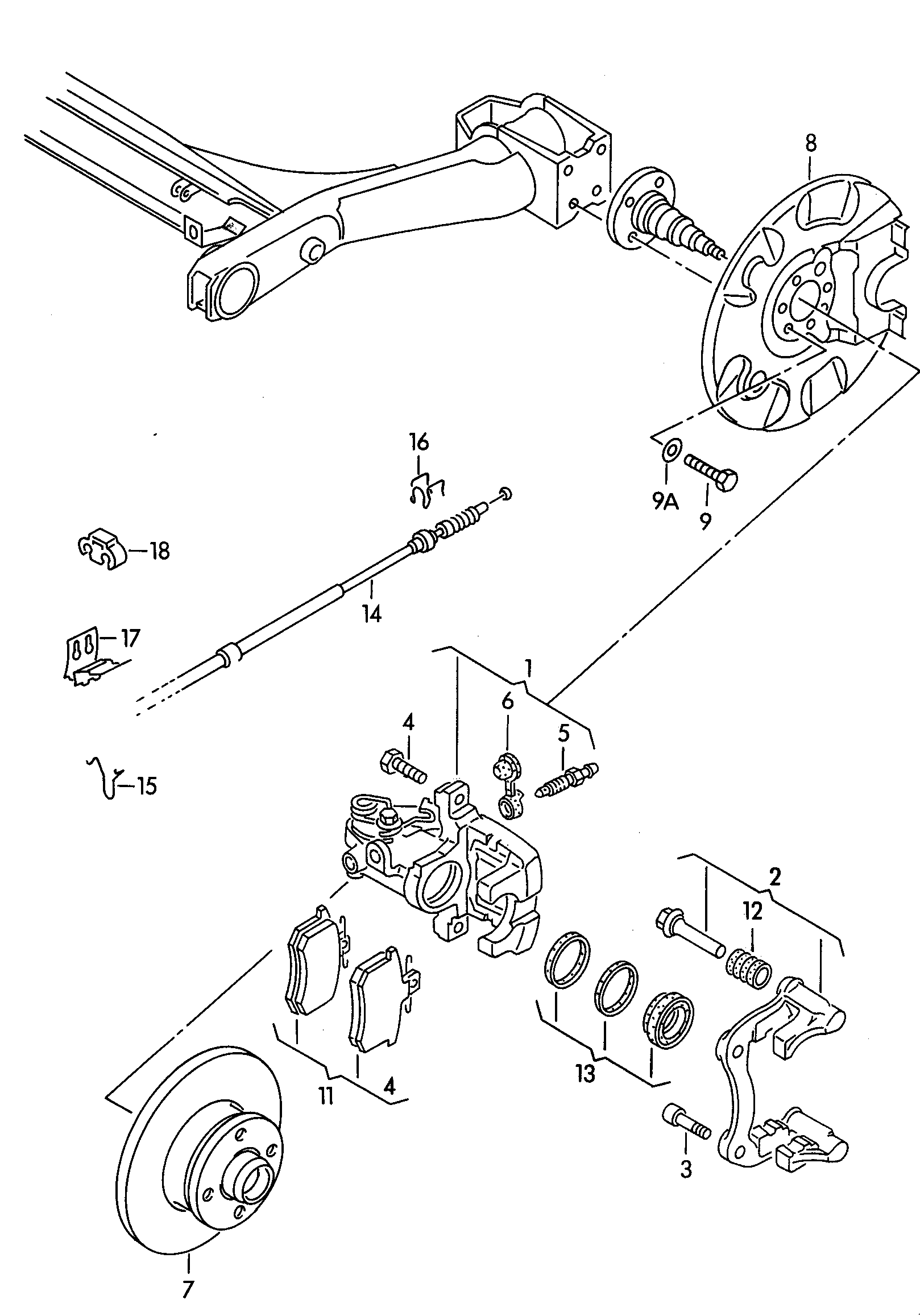 VAG 1H0 698 451 E - Brake Pad Set, disc brake onlydrive.pro