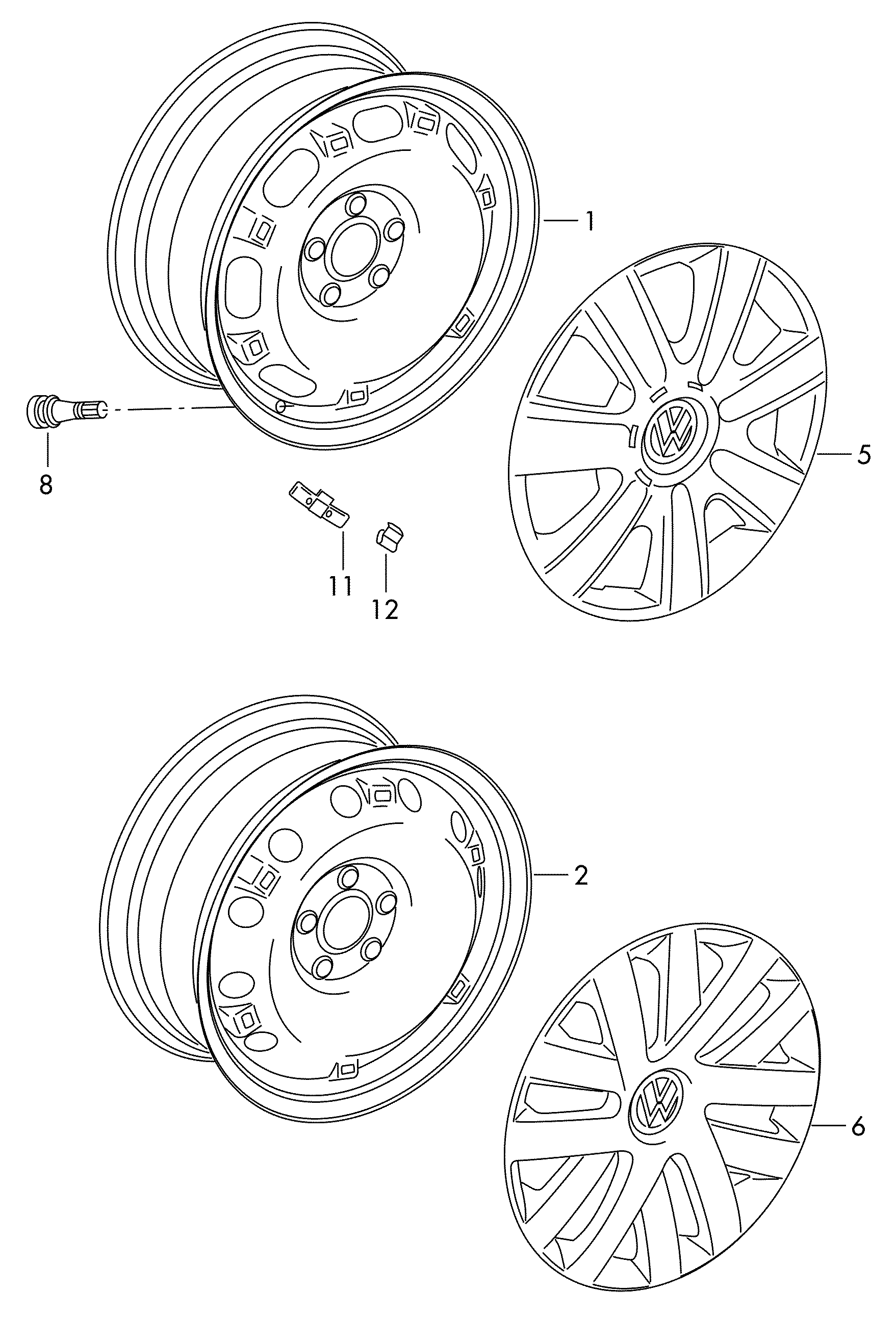 VAG WHT001812 - Wheel Bolt onlydrive.pro