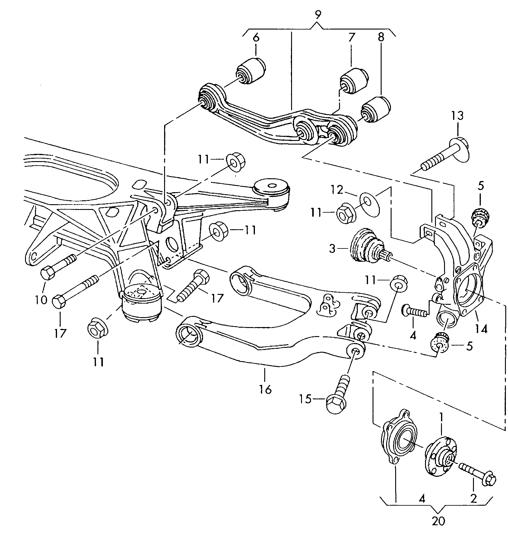 VAG N  10294901 - Mounting Kit, control lever onlydrive.pro