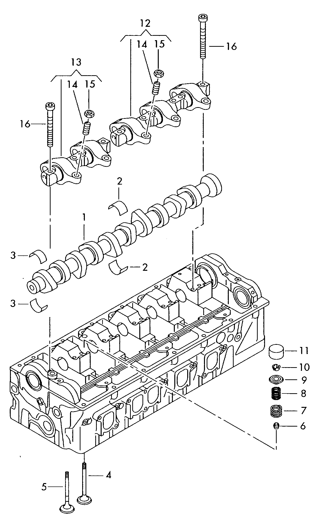 Seat 038109527AF - Finger Follower, engine timing onlydrive.pro