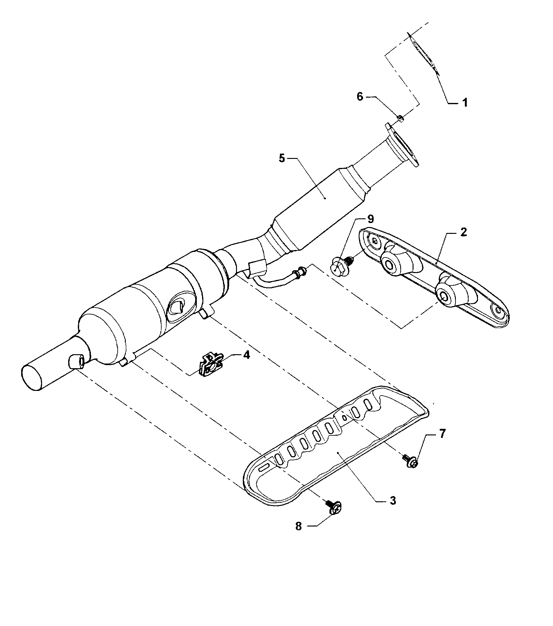 Skoda 1K0 253 115 J - Gasket, exhaust pipe onlydrive.pro