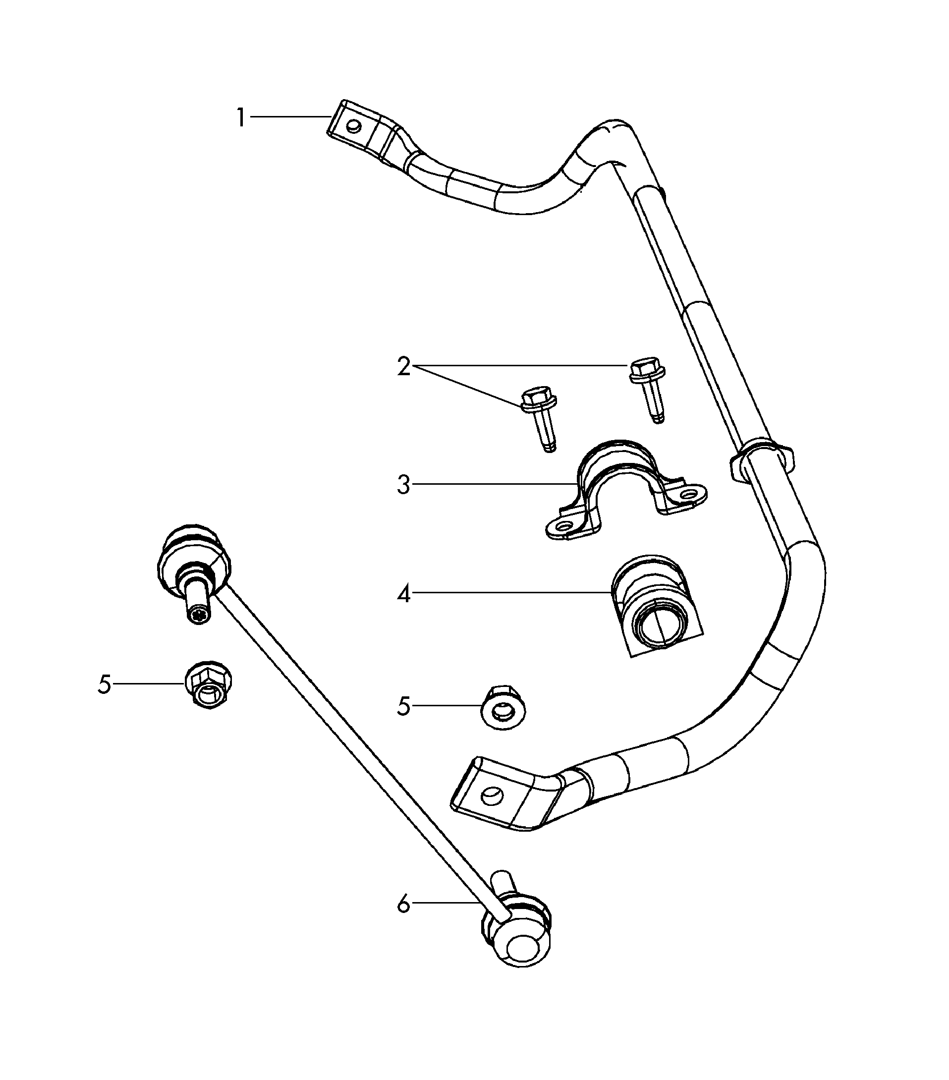 VW 7B0 411 315 - Rod / Strut, stabiliser onlydrive.pro