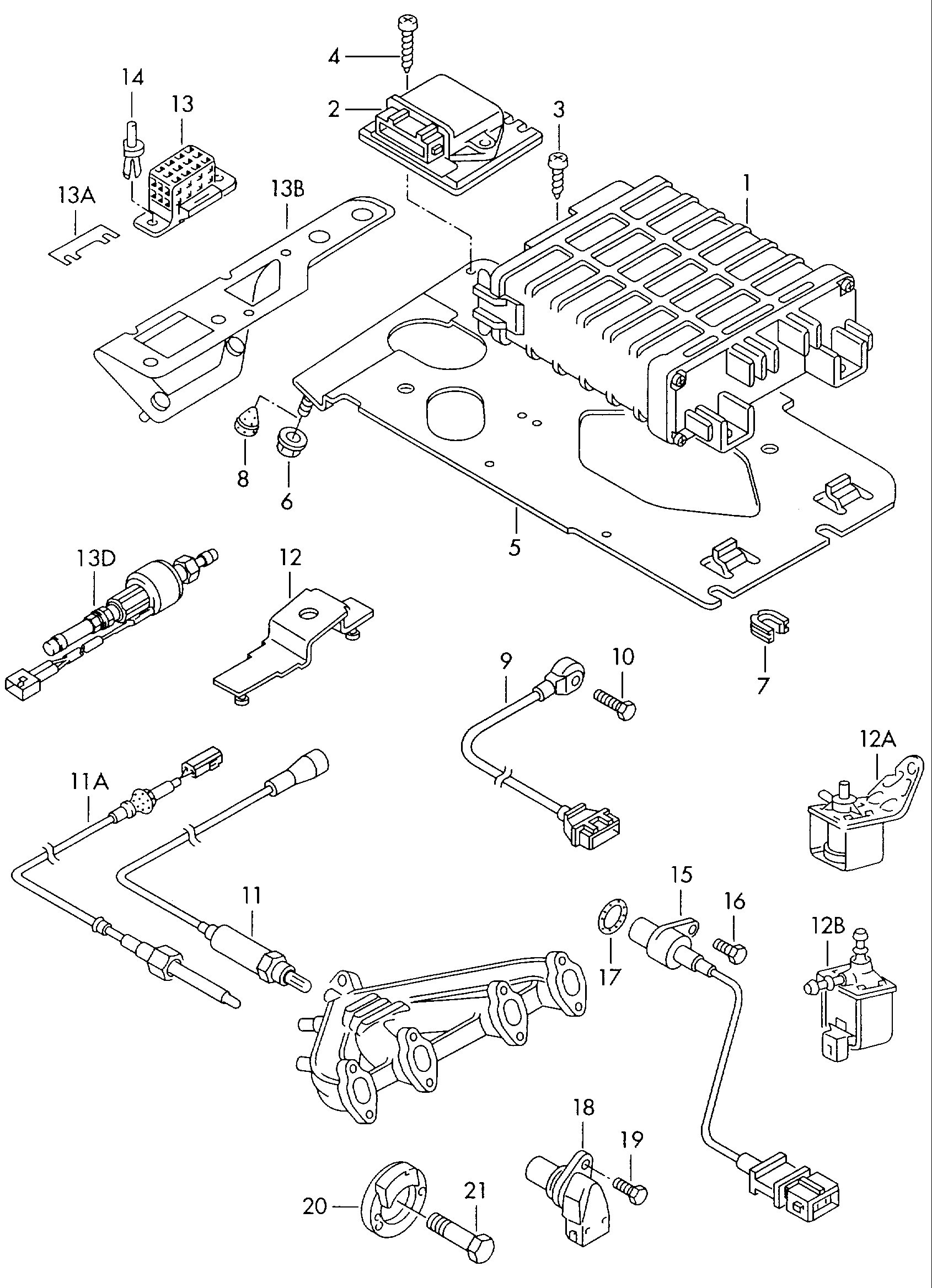 Seat 030.906.265.F - Lambda andur onlydrive.pro