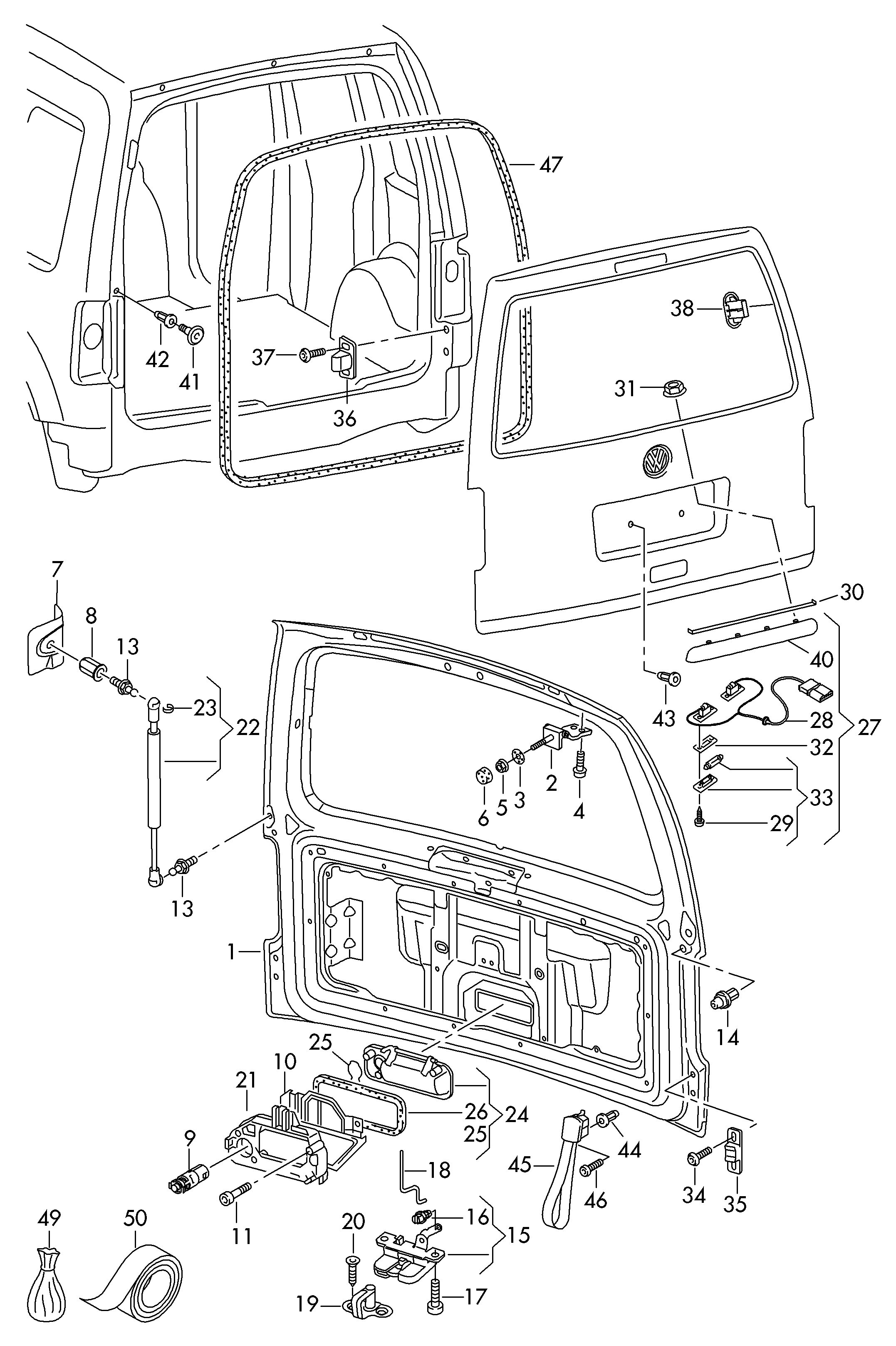 Seat 3B5827061C - Actuator, central locking system onlydrive.pro