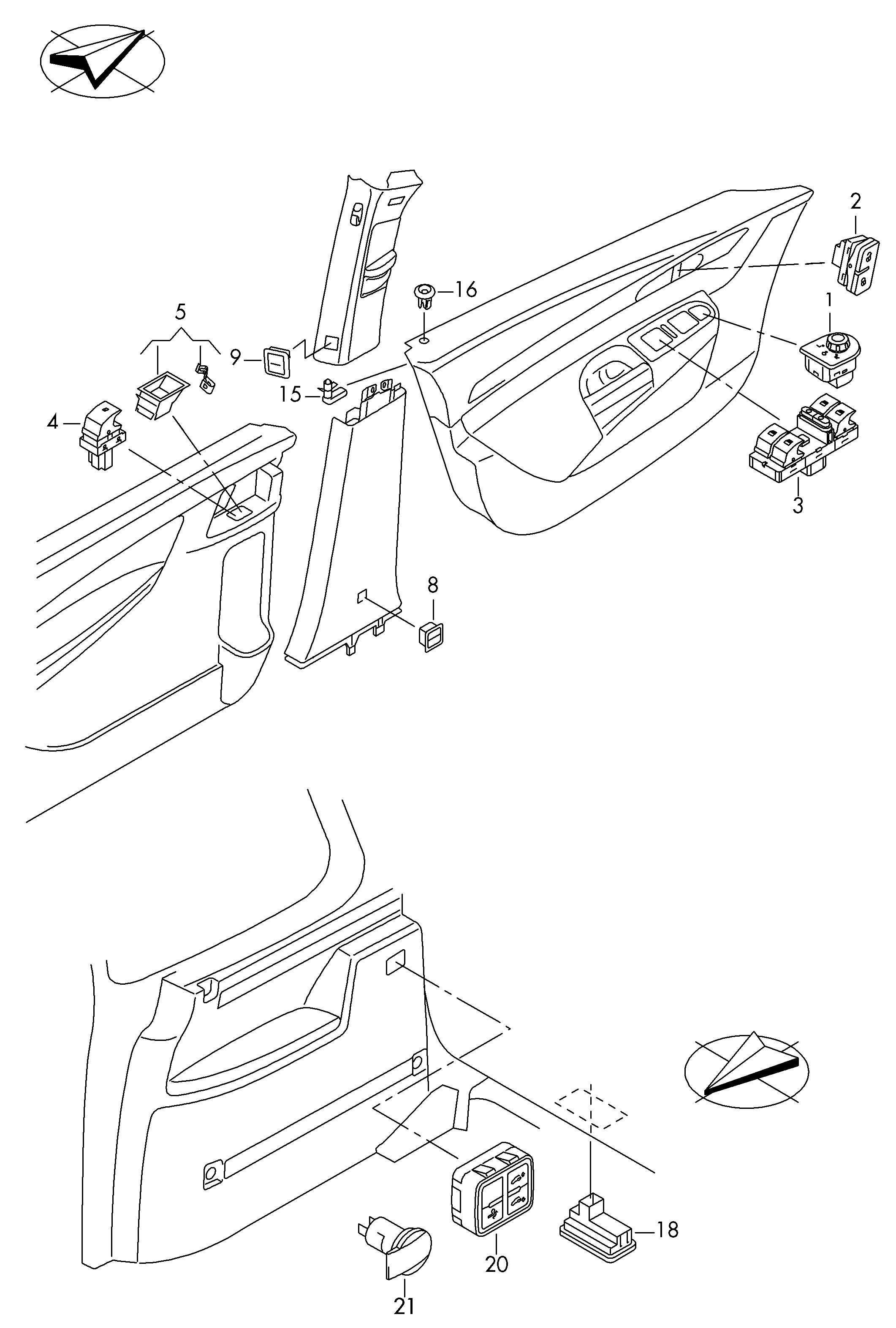 Seat 7L6 959 855 B - Lüliti,aknatõstuk onlydrive.pro