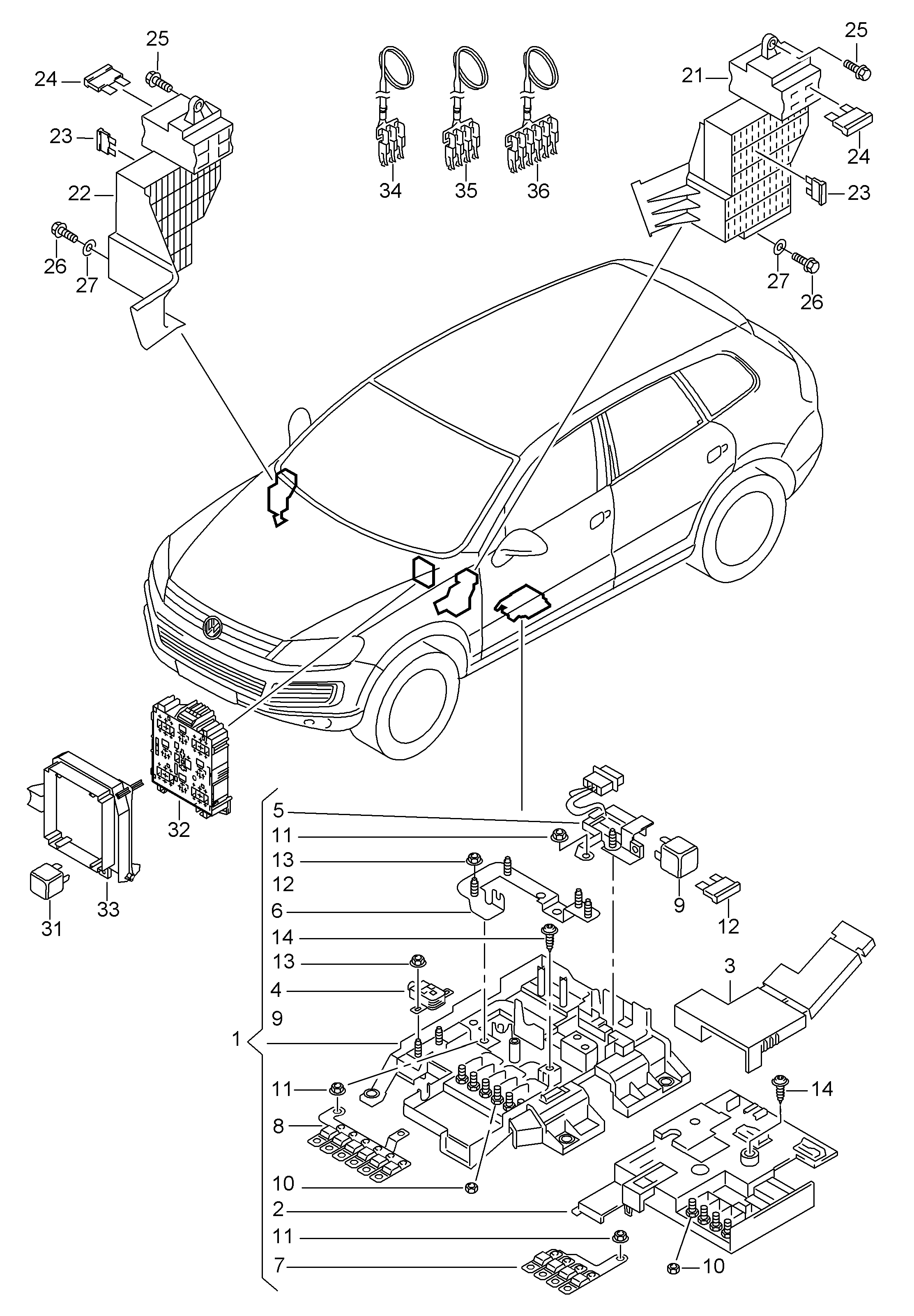 Seat 4H0 951 253 - Реле, ближний свет onlydrive.pro