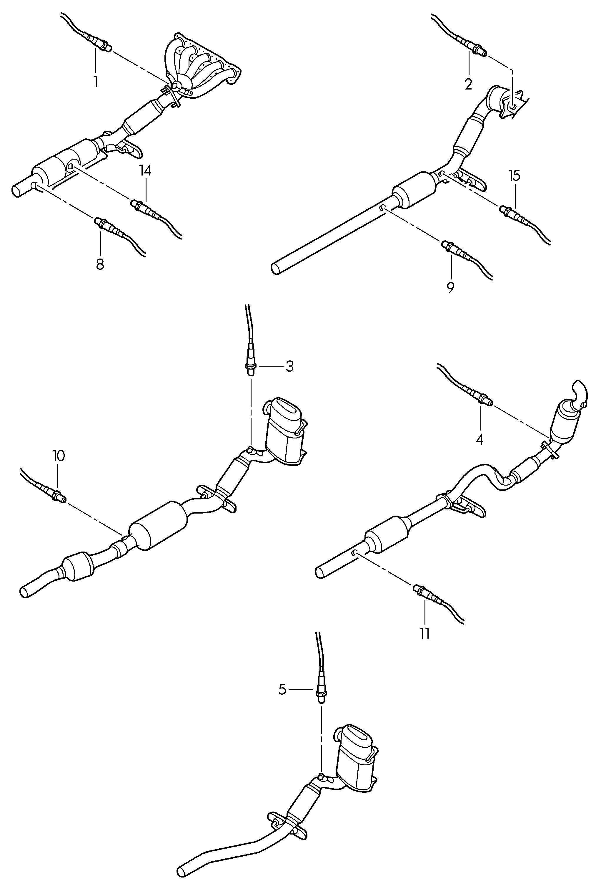 VW 1K0 998 262 T - Oxygen, Lambda Sensor onlydrive.pro