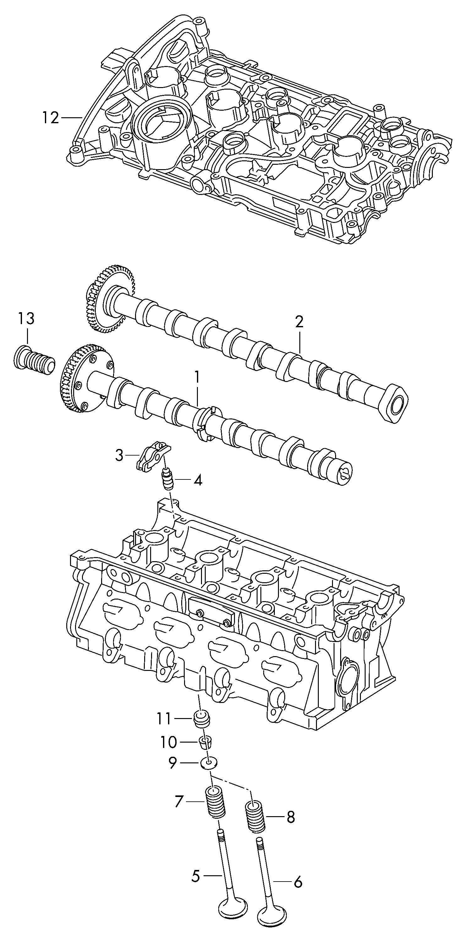 Seat 06E 109 409 J - Finger Follower, engine timing onlydrive.pro