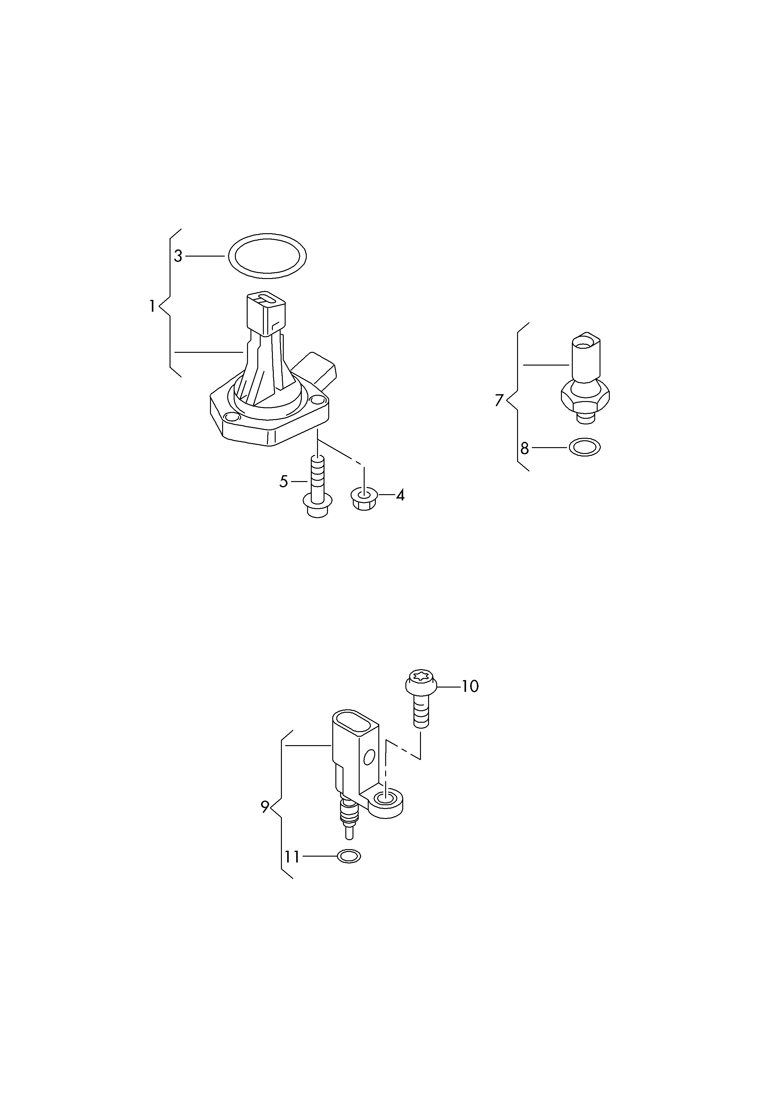 Seat 06K 919 525 - Sensor, coolant temperature onlydrive.pro