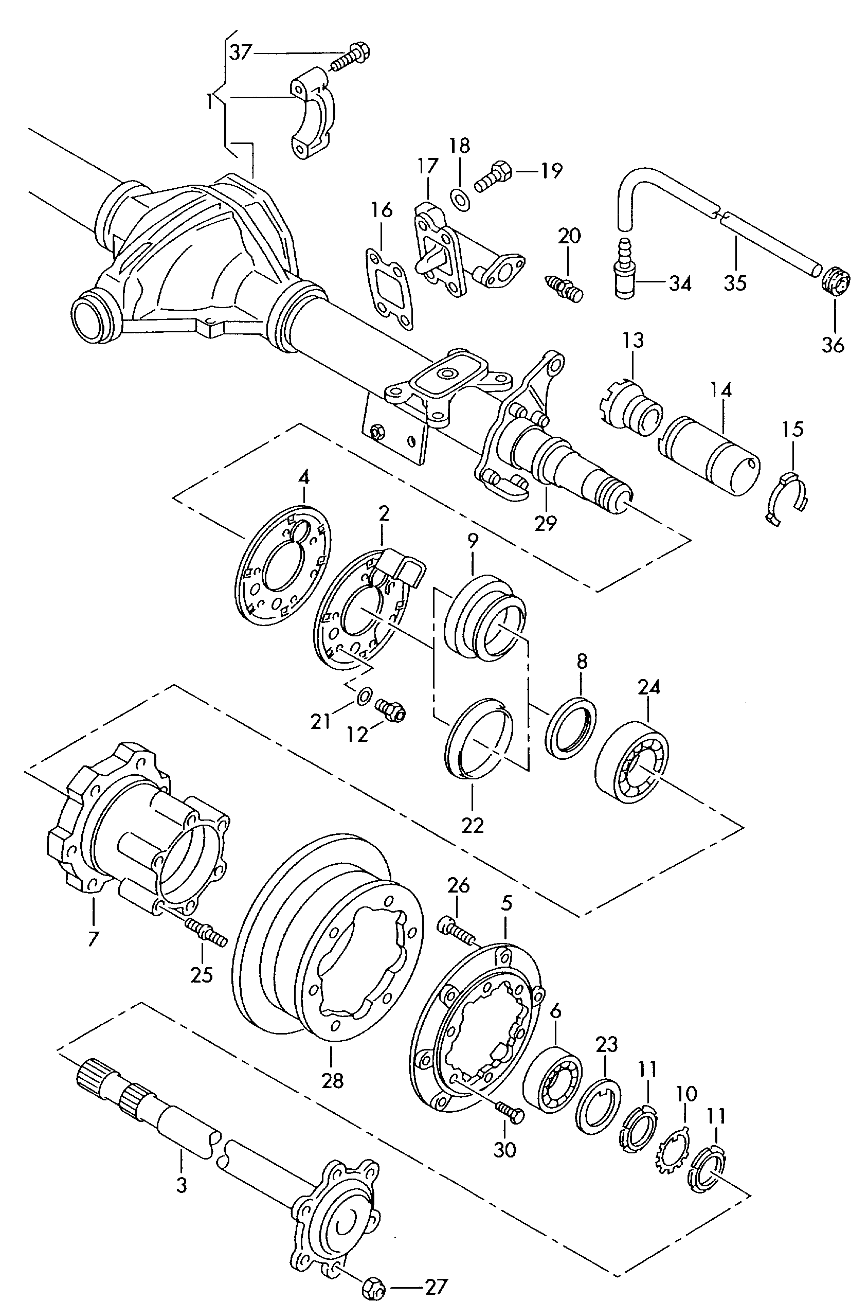 VAG 2D0 501 319B - Pyöränlaakerisarja onlydrive.pro