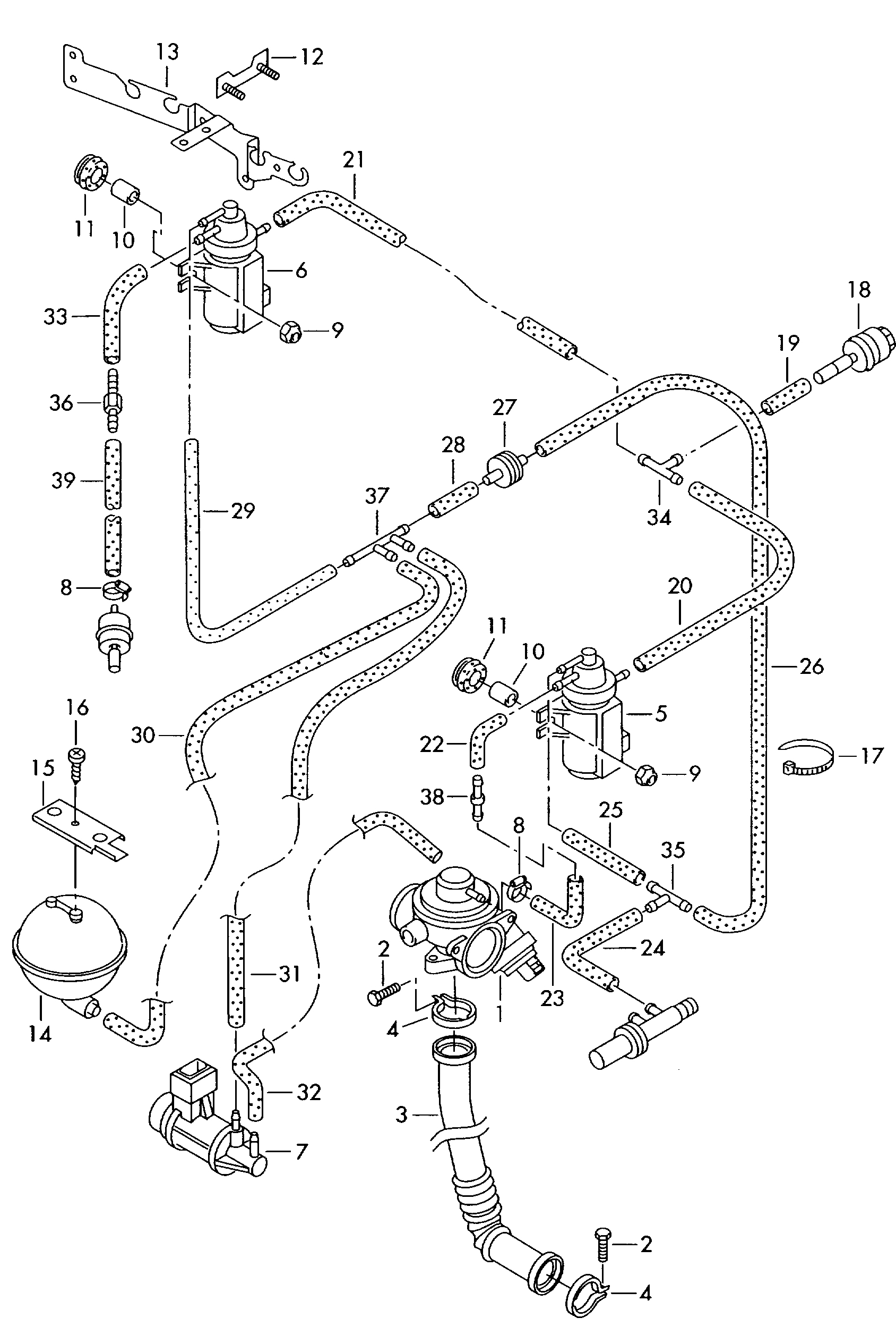 Seat 038 129 807 - Pressure Accumulator onlydrive.pro