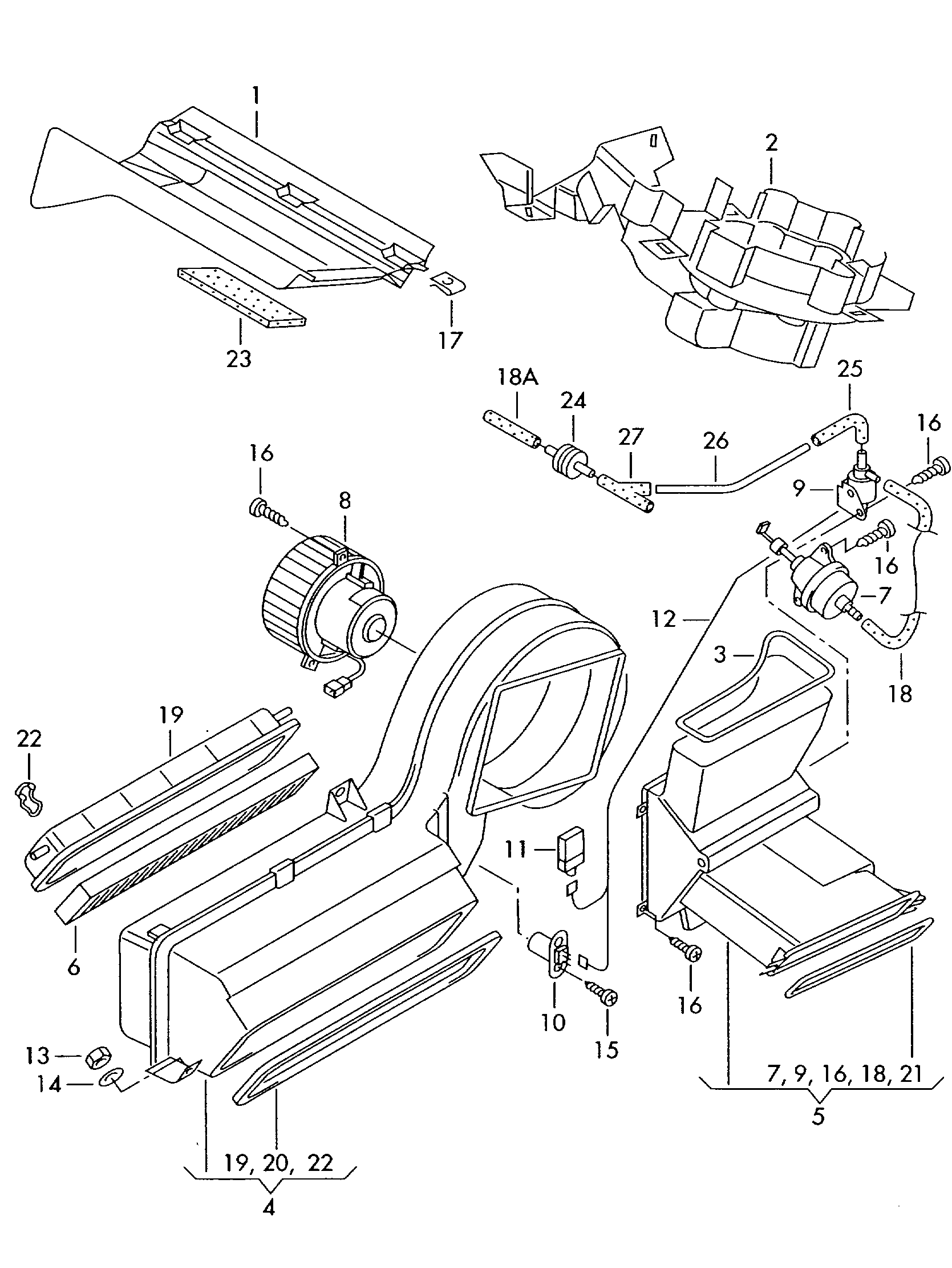 VAG 2D0 959 263 A - Resistor, interior blower onlydrive.pro