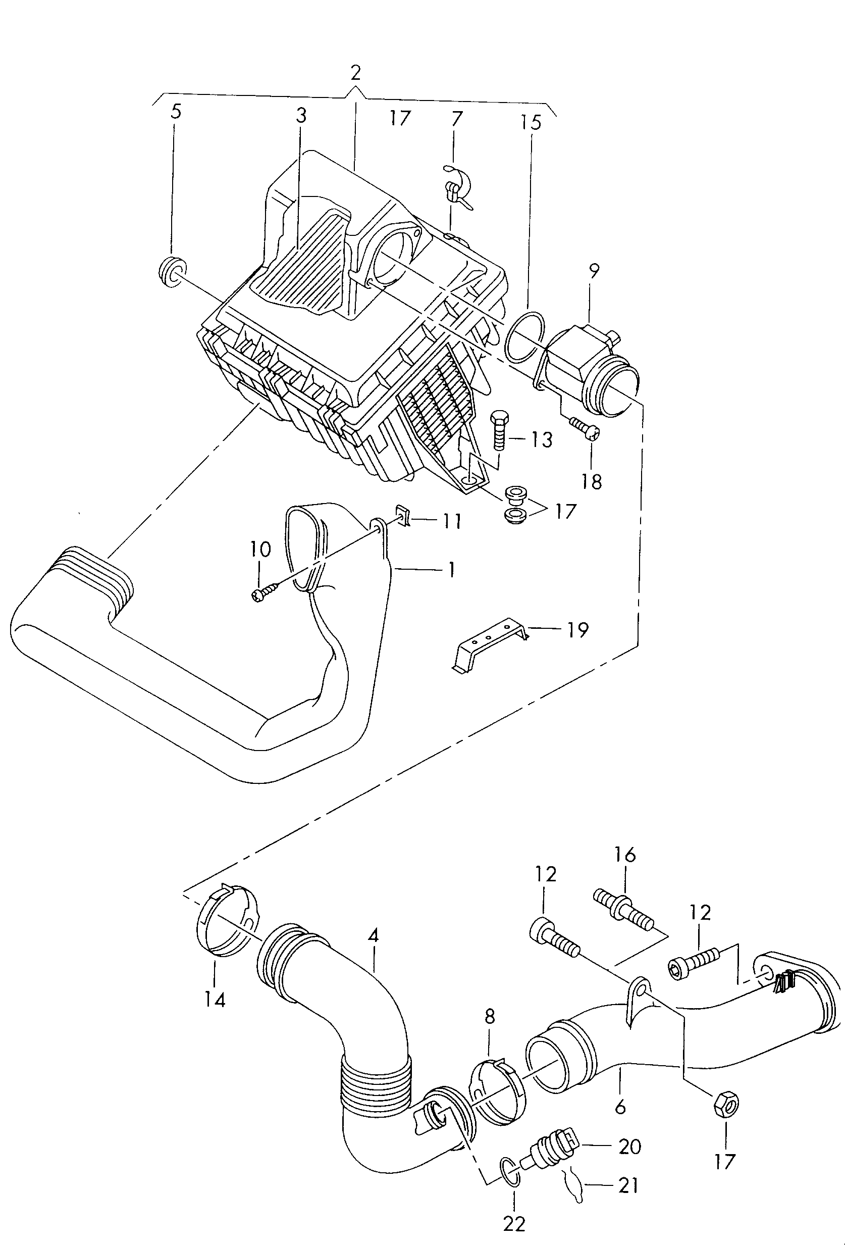 Seat 038 906 461 - Air Mass Sensor onlydrive.pro