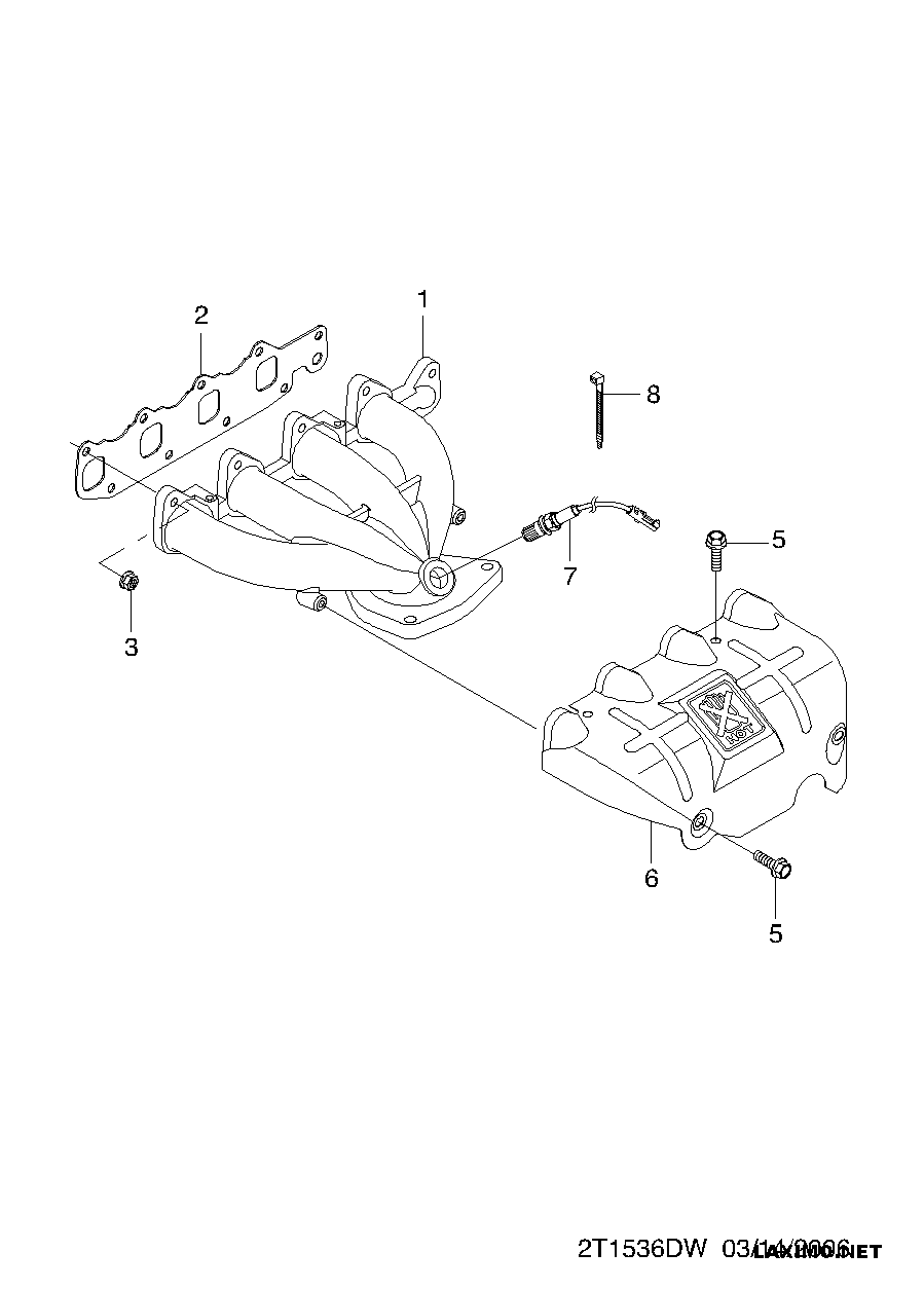 DAEWOO 96417830 - Sensor, intake manifold pressure onlydrive.pro