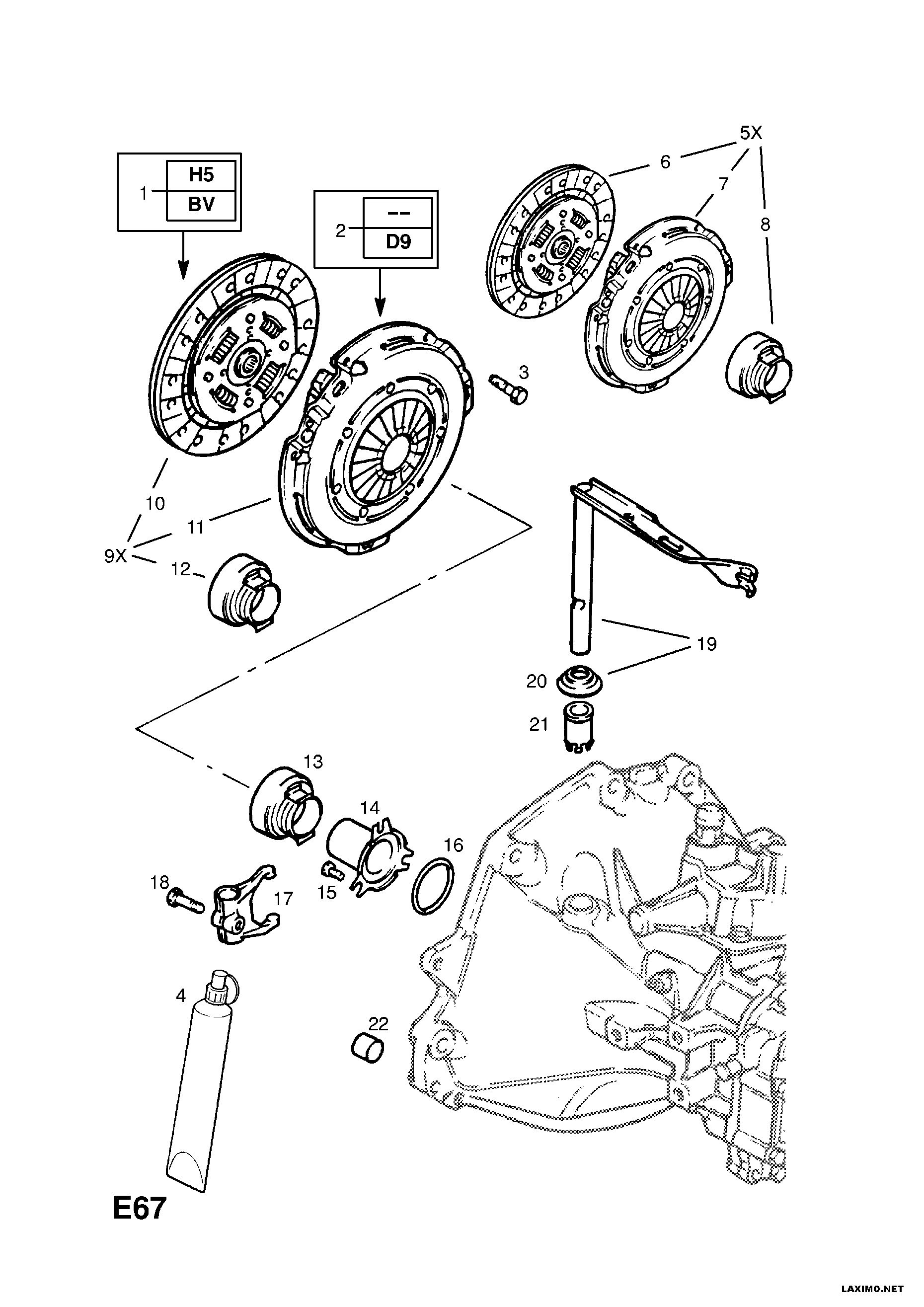 Opel 6 66 119 - Sajūga piespiedējdisks onlydrive.pro