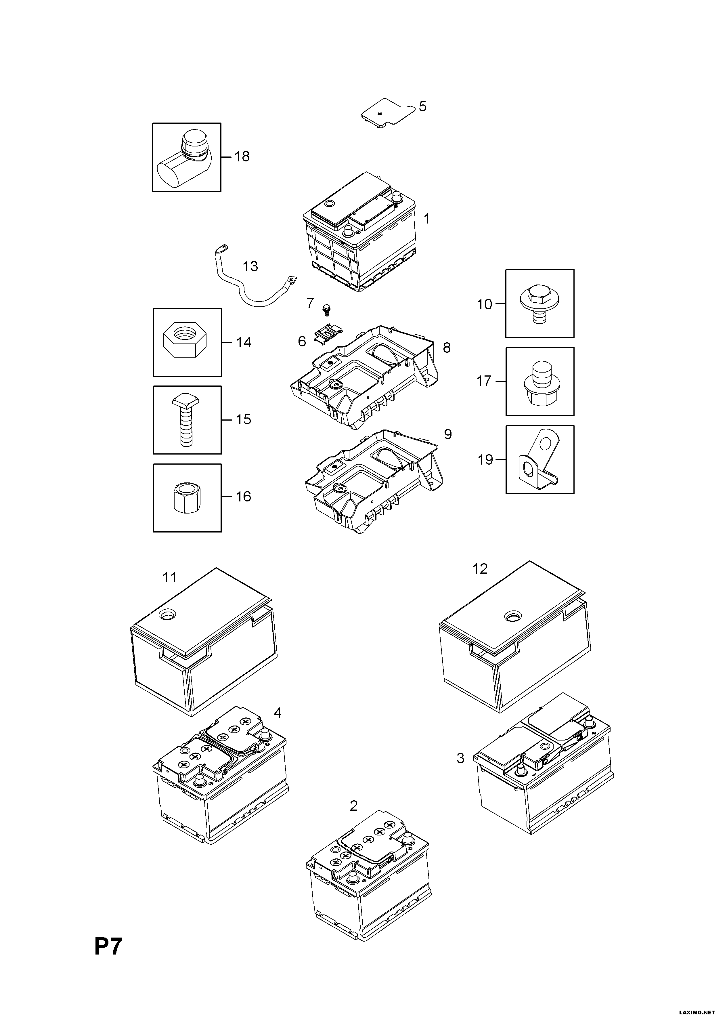 Opel 62 01 252 - Starter Battery onlydrive.pro