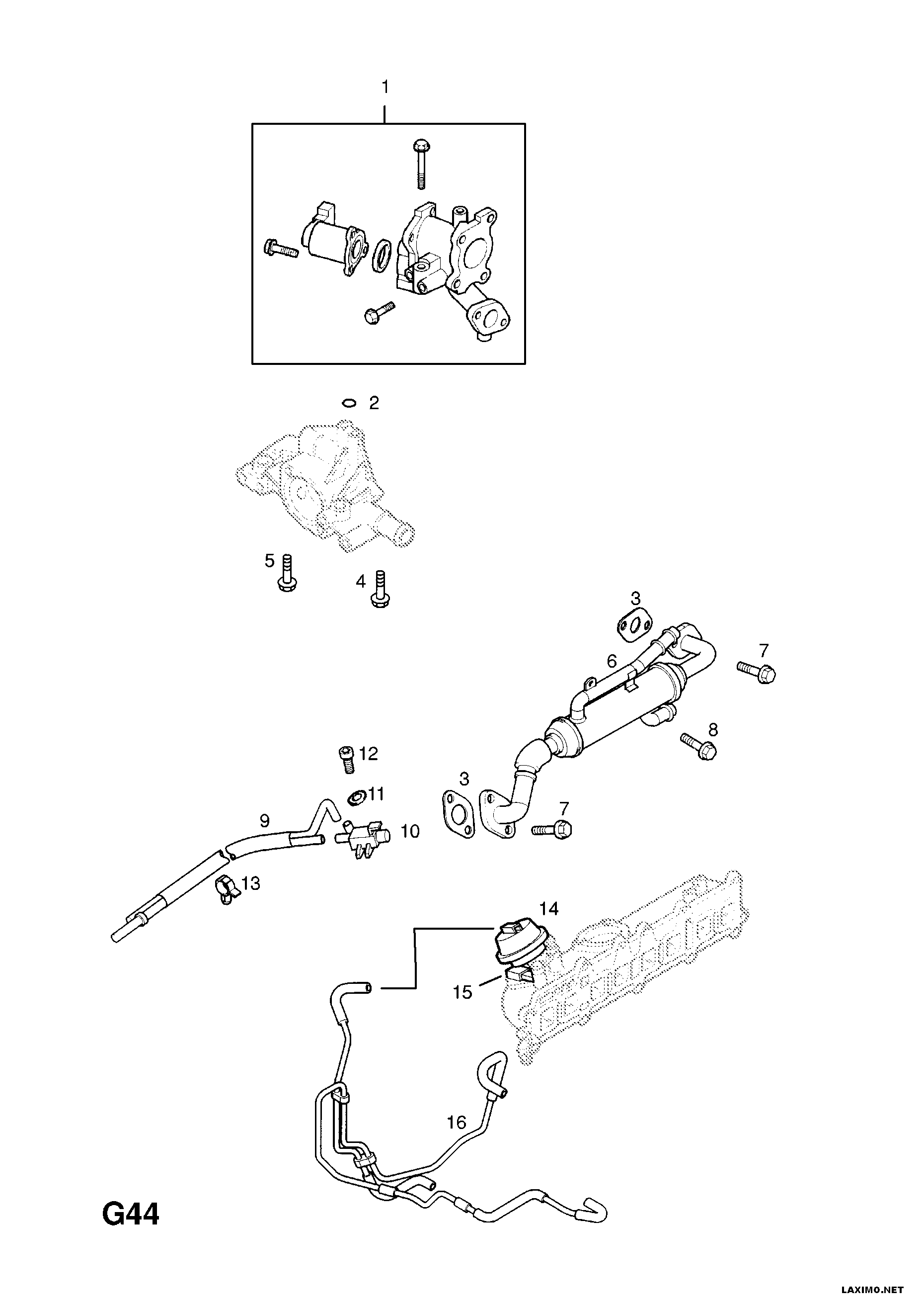 Opel 8 60 489 - Change-Over Valve, change-over flap (induction pipe) onlydrive.pro