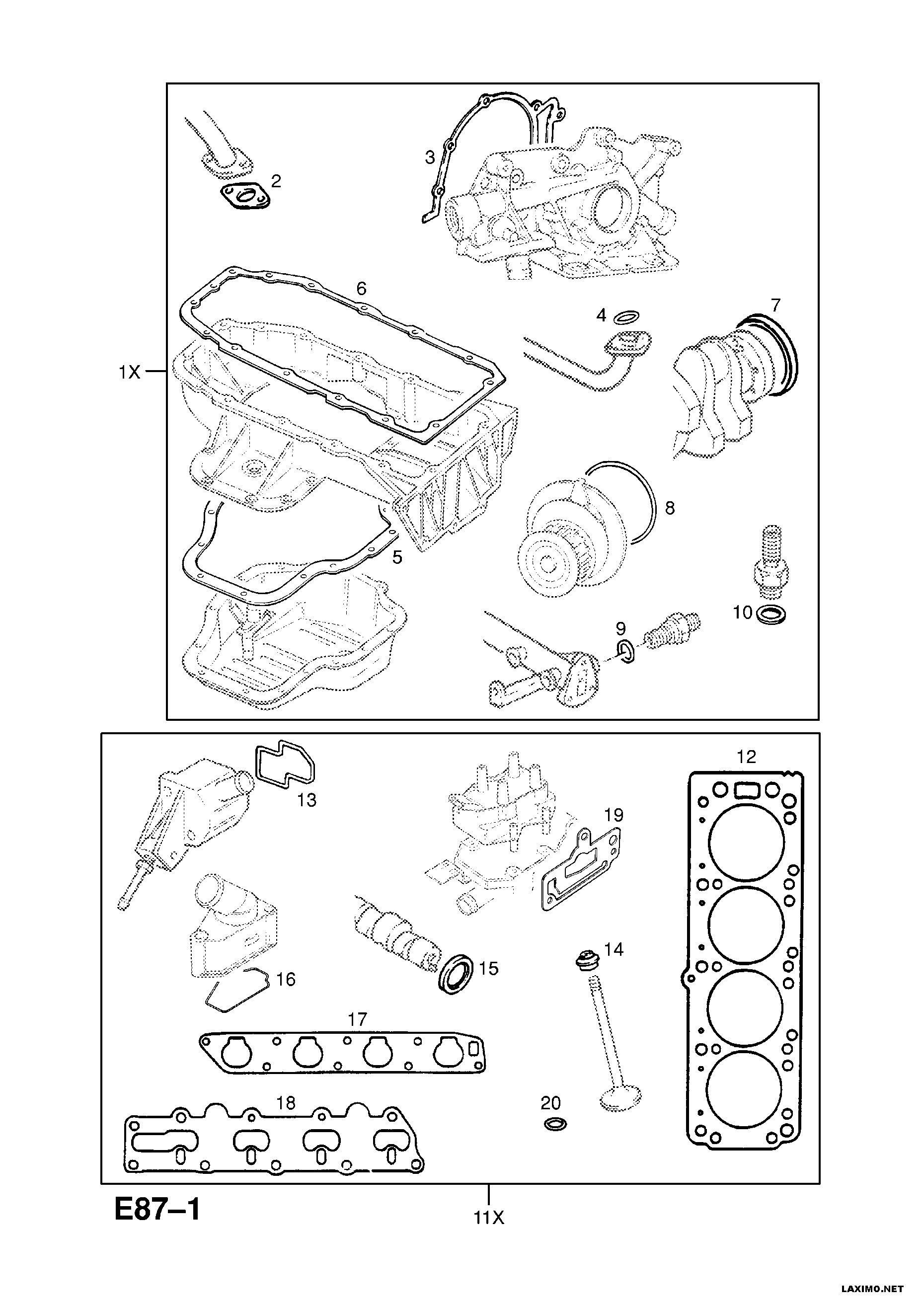 Opel 16 06 770 - Tihendikomplekt,silindripea onlydrive.pro