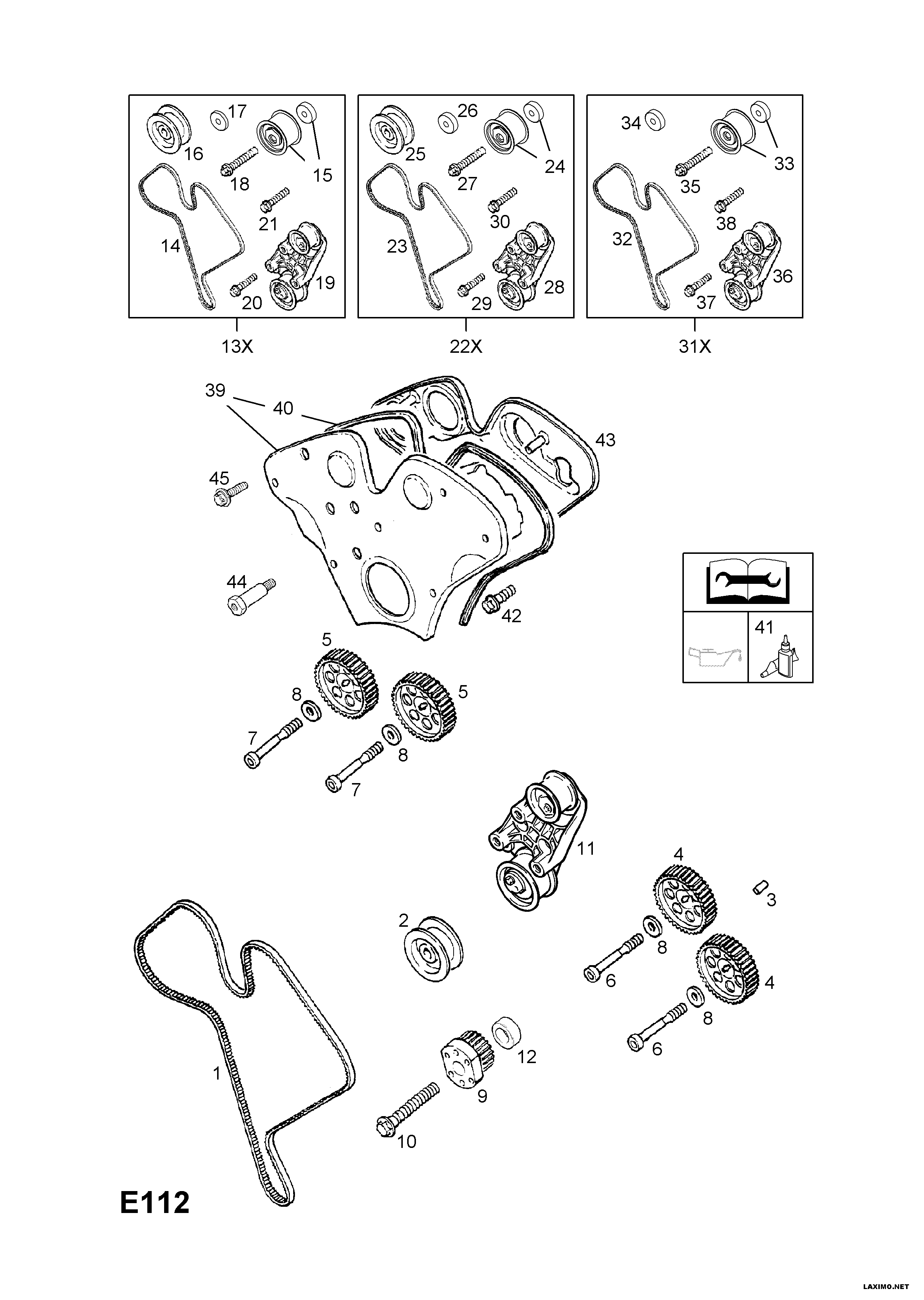 Opel 20 05 426 - Hammasrihma komplekt onlydrive.pro