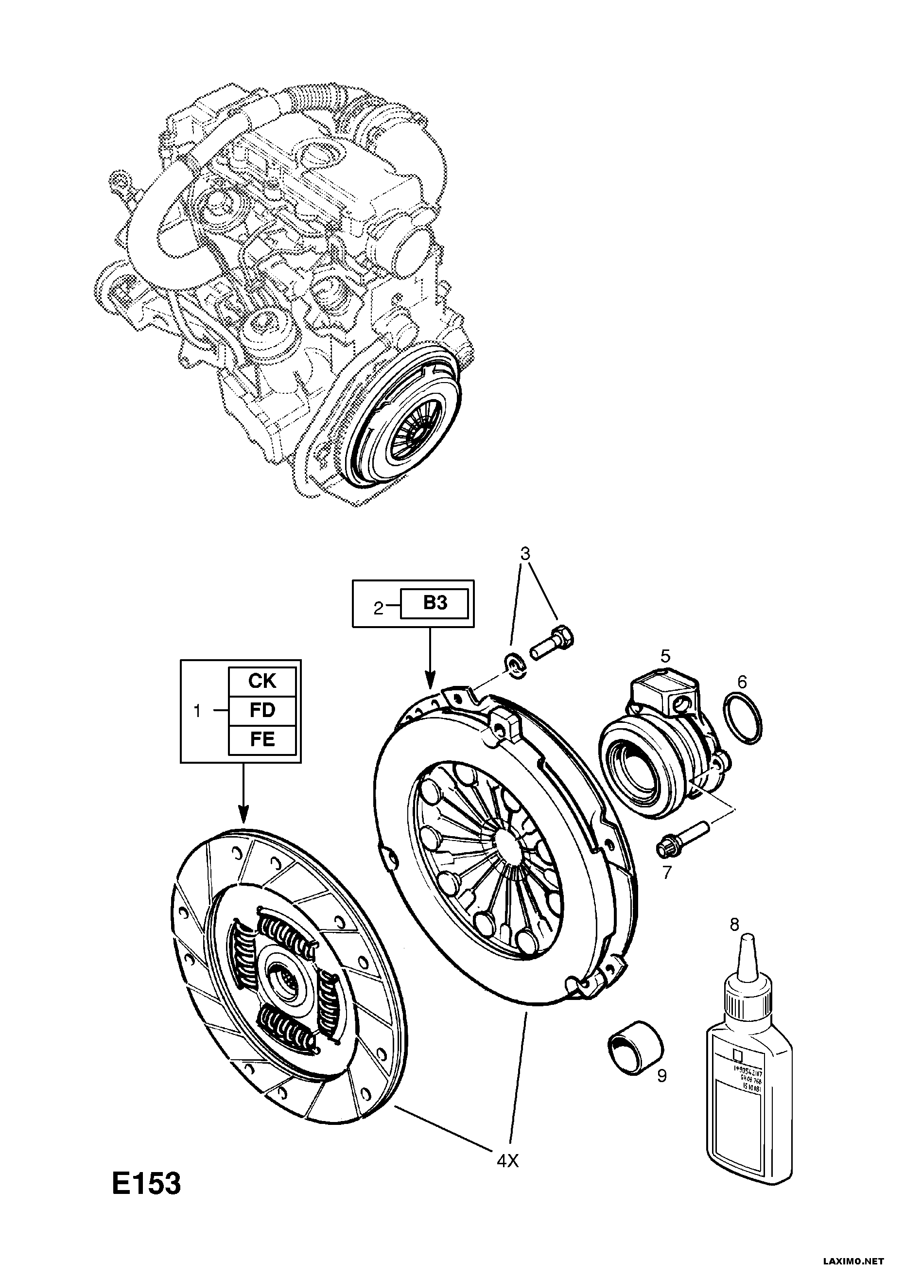 Opel 6 79 346 - Central Slave Cylinder, clutch onlydrive.pro